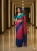 Half Silk Saree with blause pcs